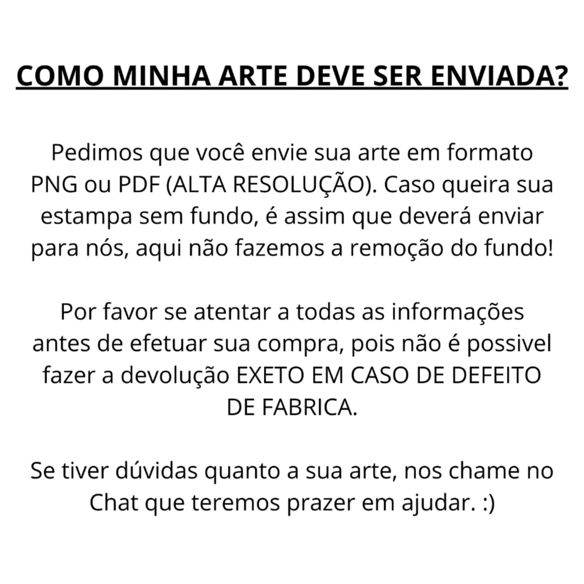 Como enviar sua arte